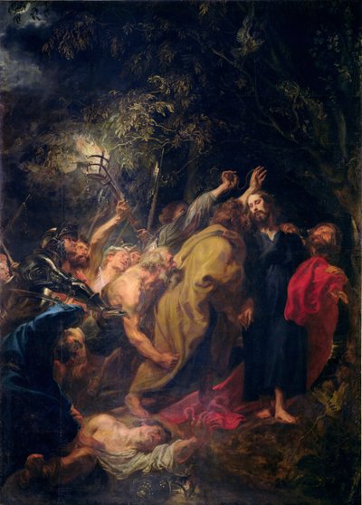 El arresto de Cristo en los jardines de Anthony van Dyck